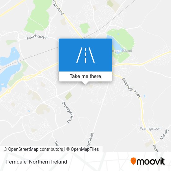 Ferndale map