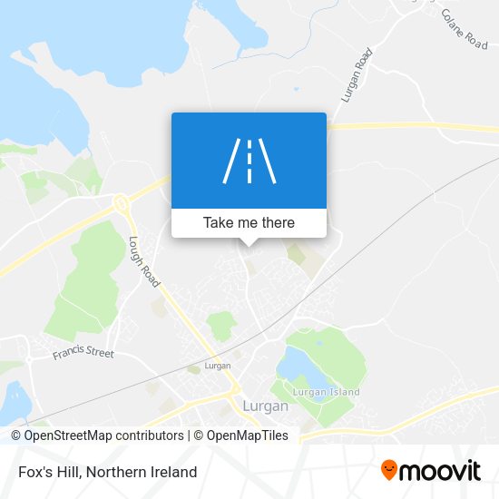 Fox's Hill map