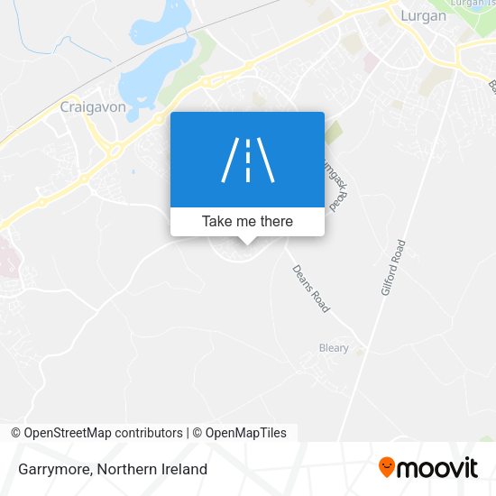 Garrymore map