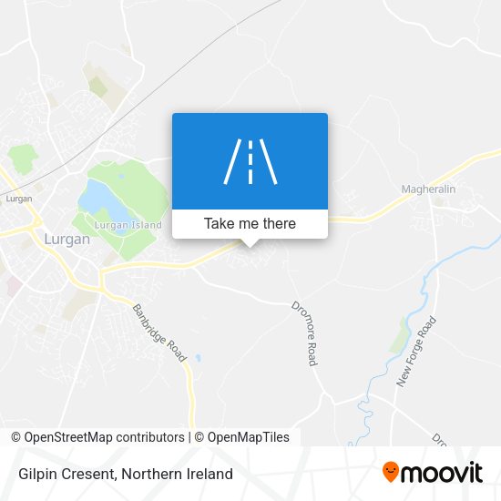 Gilpin Cresent map