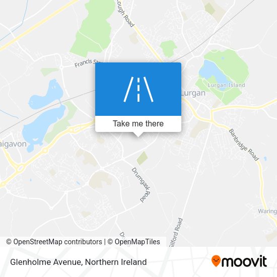 Glenholme Avenue map