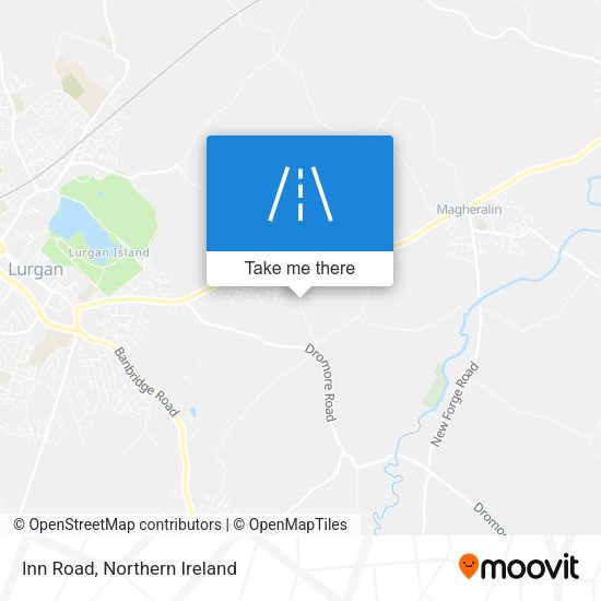 Inn Road map