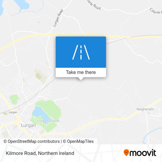 Kilmore Road map