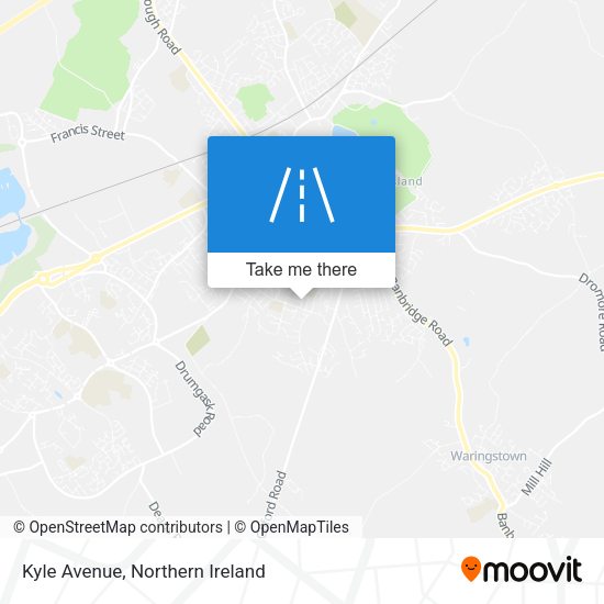 Kyle Avenue map