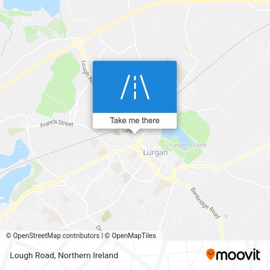 Lough Road map