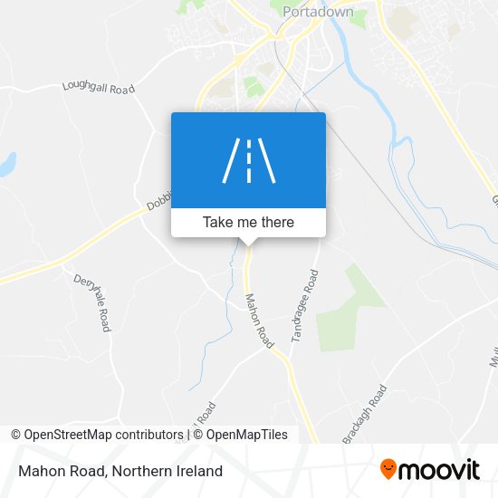 Mahon Road map