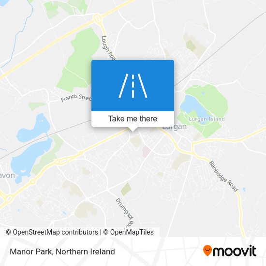 Manor Park map