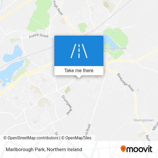 Marlborough Park map