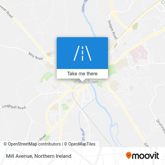 Mill Avenue map