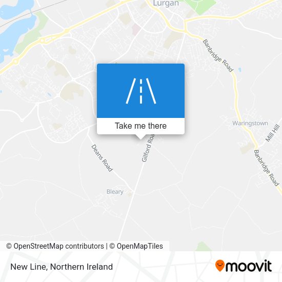 New Line map