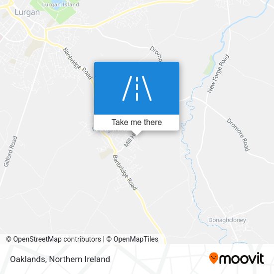 Oaklands map
