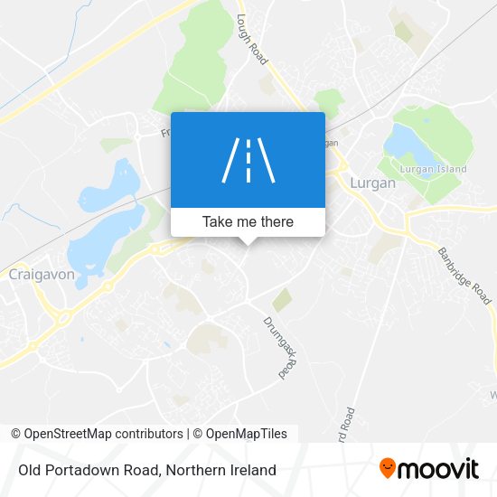Old Portadown Road map
