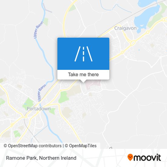Ramone Park map