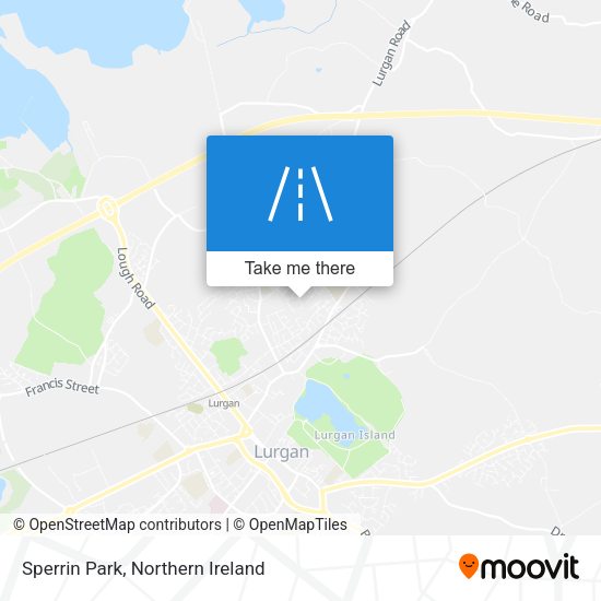 Sperrin Park map