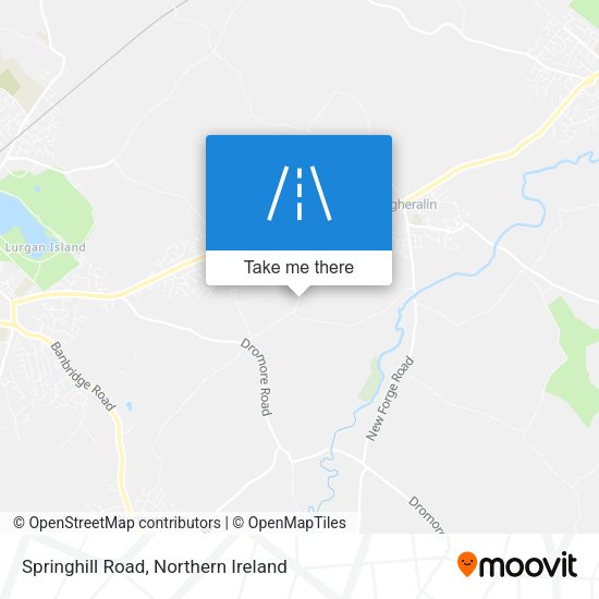 Springhill Road map