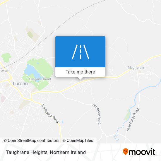 Taughrane Heights map