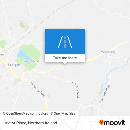 Victor Place map