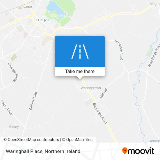 Waringhall Place map
