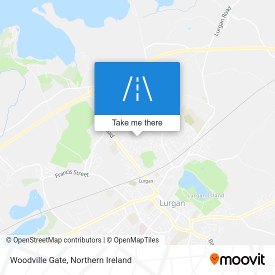 Woodville Gate map