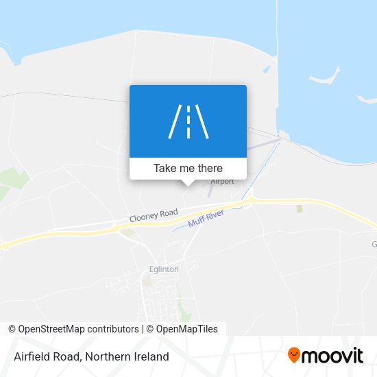 Airfield Road map