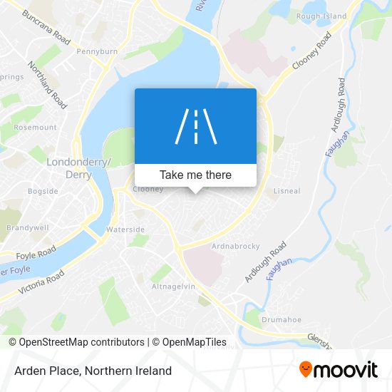 Arden Place map
