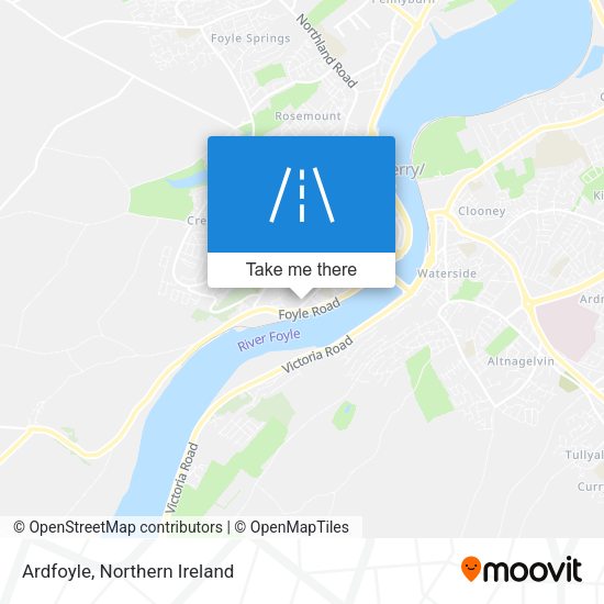 Ardfoyle map
