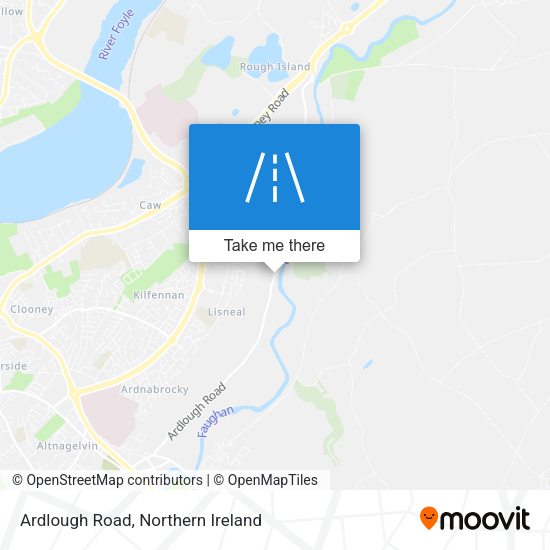 Ardlough Road map