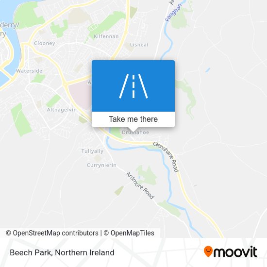 Beech Park map