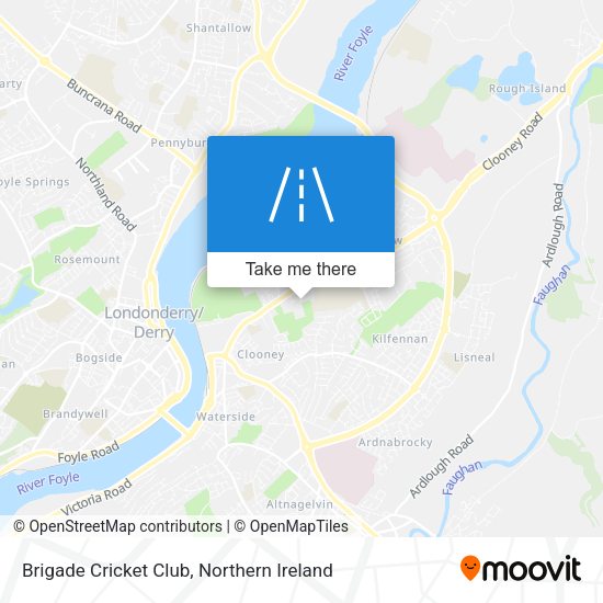 Brigade Cricket Club map