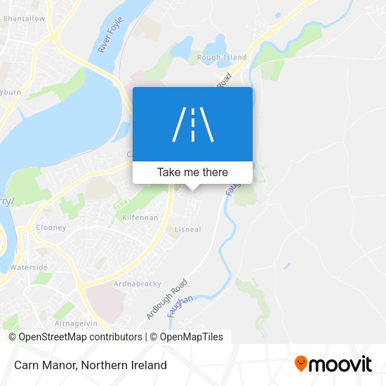 Carn Manor map