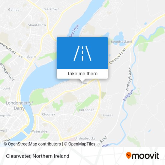 Clearwater map