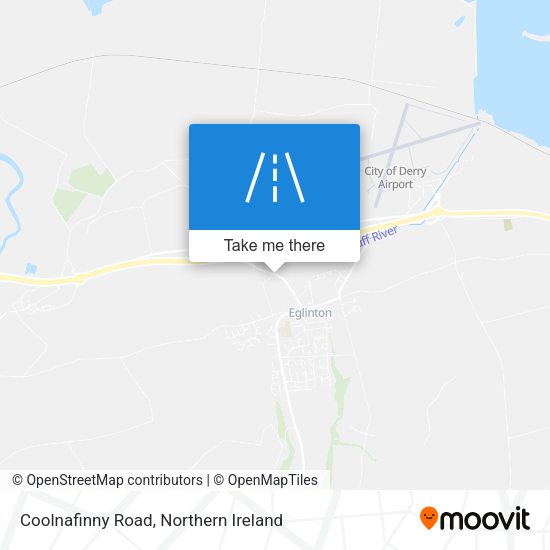 Coolnafinny Road map