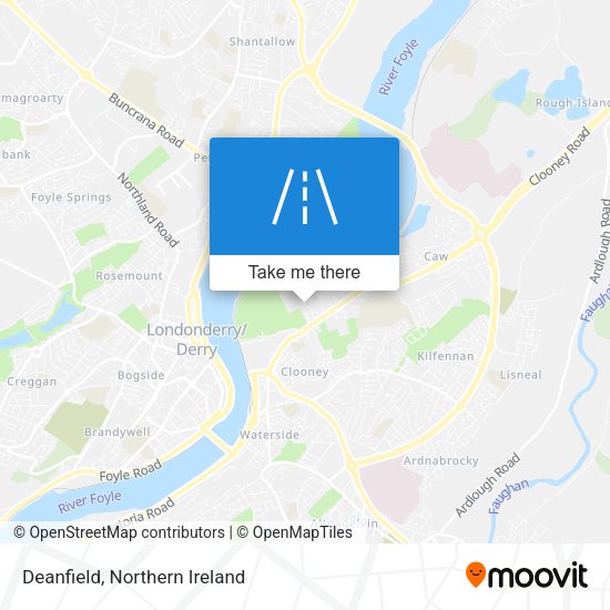 Deanfield map