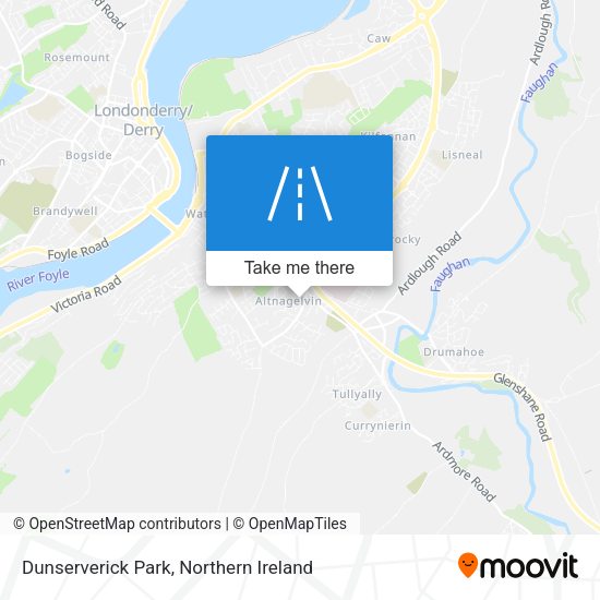 Dunserverick Park map