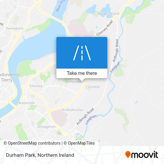 Durham Park map