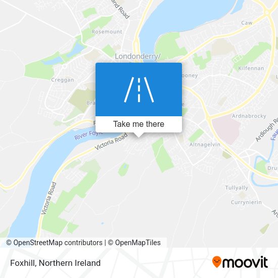 Foxhill map