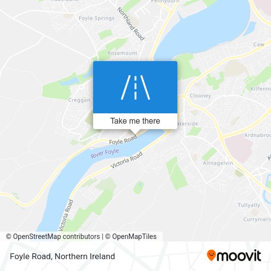 Foyle Road map