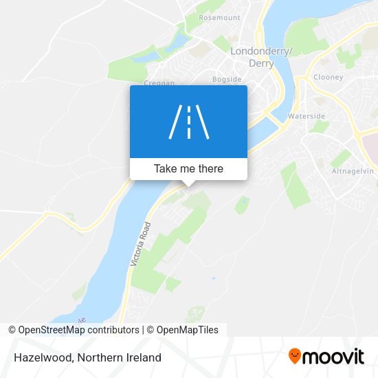 Hazelwood map