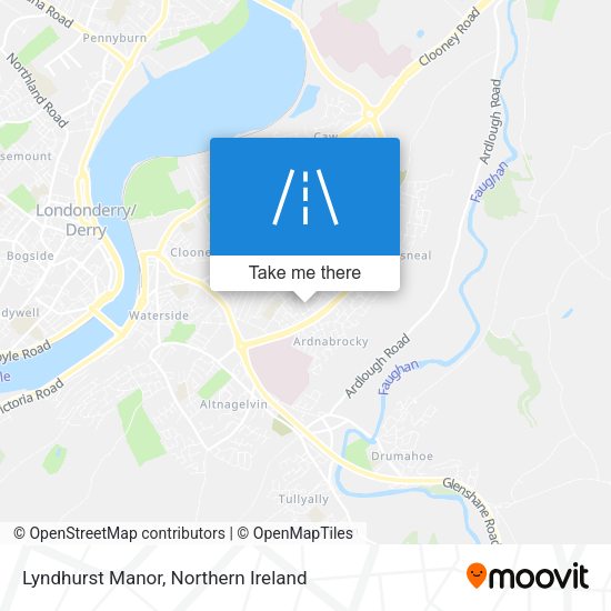 Lyndhurst Manor map