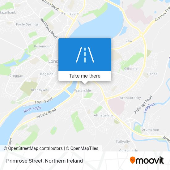 Primrose Street map