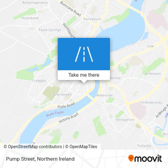 Pump Street map