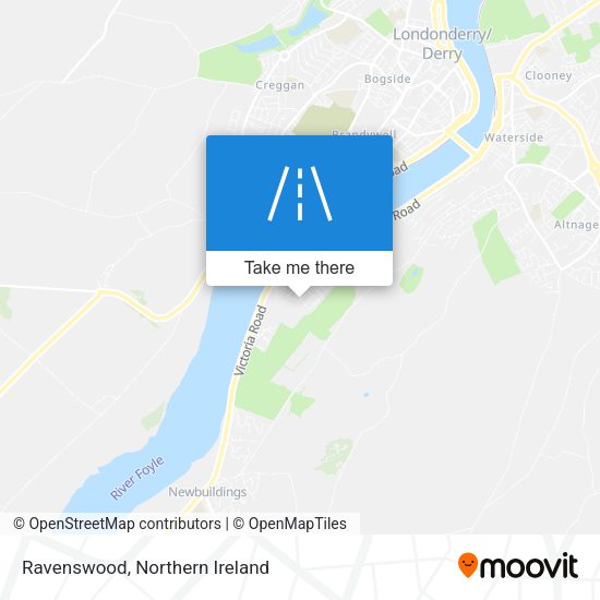 Ravenswood map