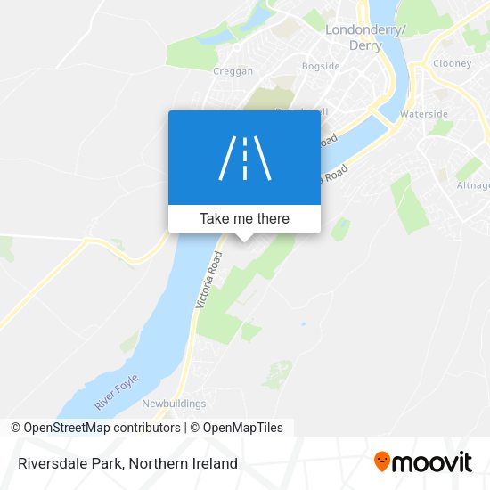 Riversdale Park map