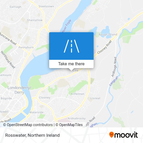 Rosswater map