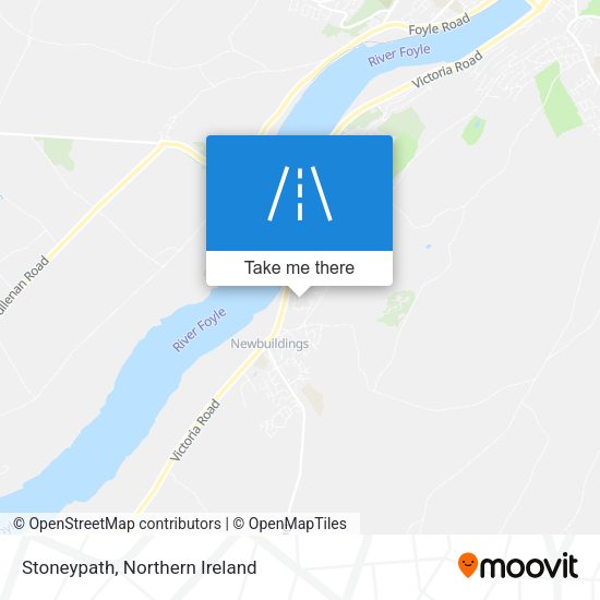 Stoneypath map