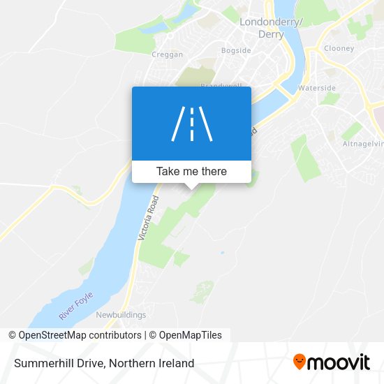 Summerhill Drive map