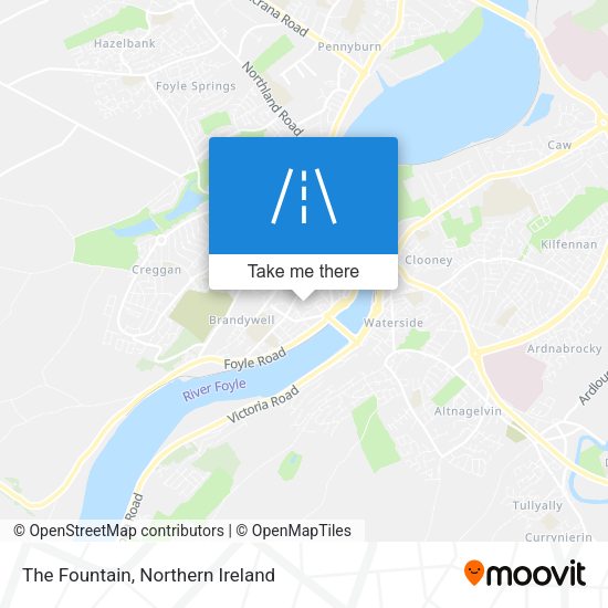 The Fountain map