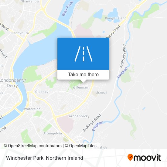 Winchester Park map