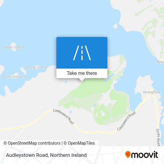 Audleystown Road map