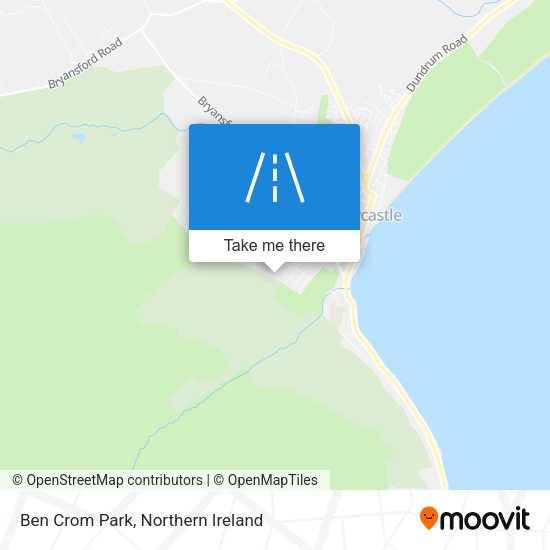 Ben Crom Park map